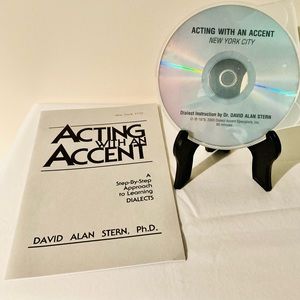 Acting with an Accent New York City Book & CD by David Alan Stern, Ph.D